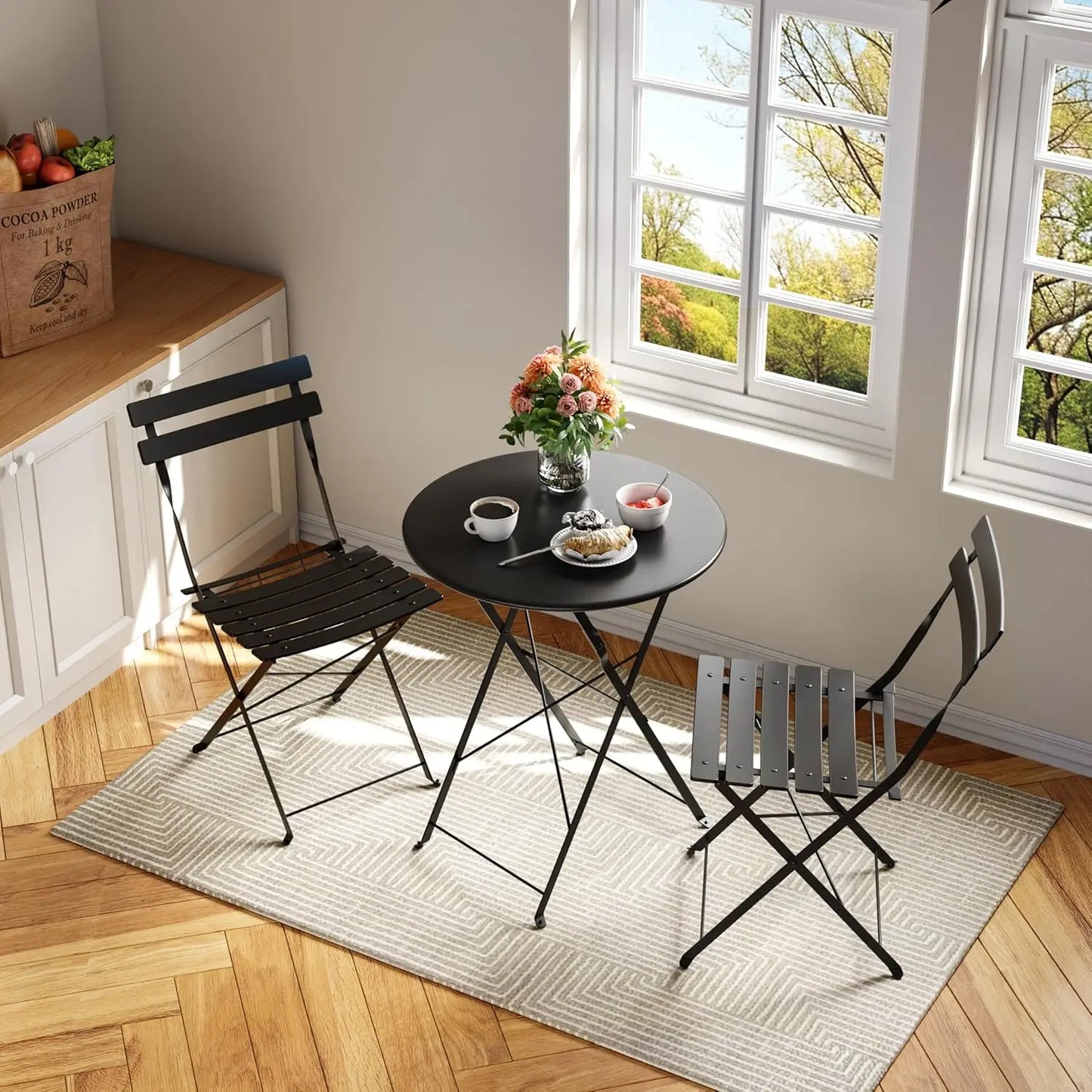 Folding Bistro Table and Chairs