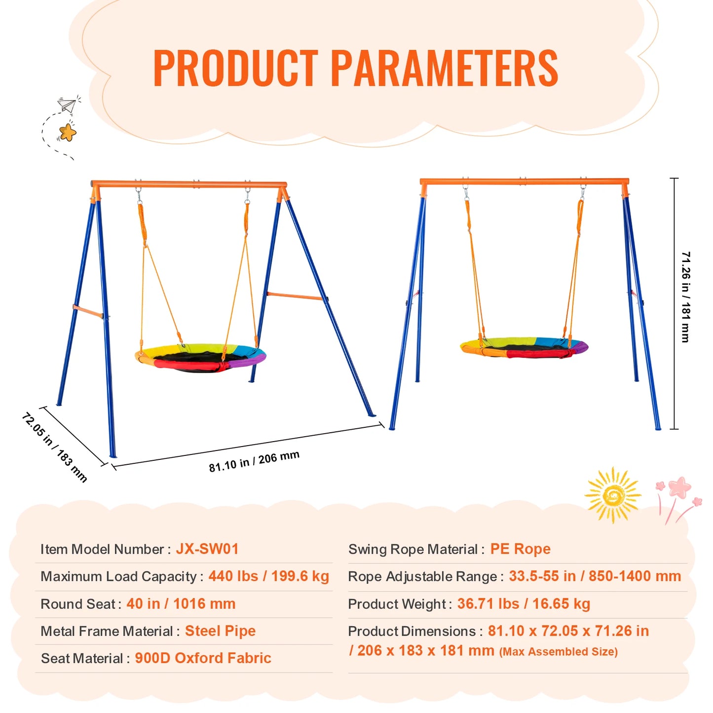 Swing Sets for Backyard