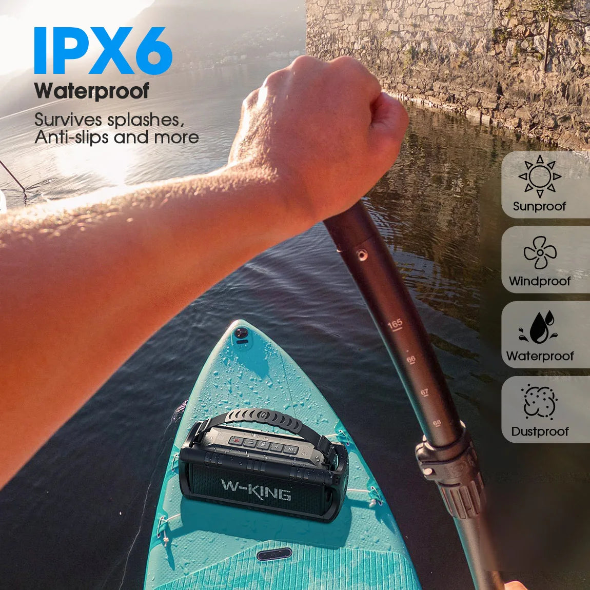 30W Portable Wireless Loud Speaker