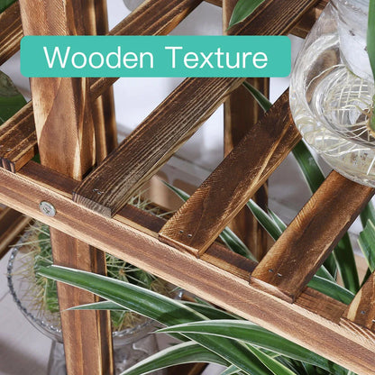 Wood Plant Stand