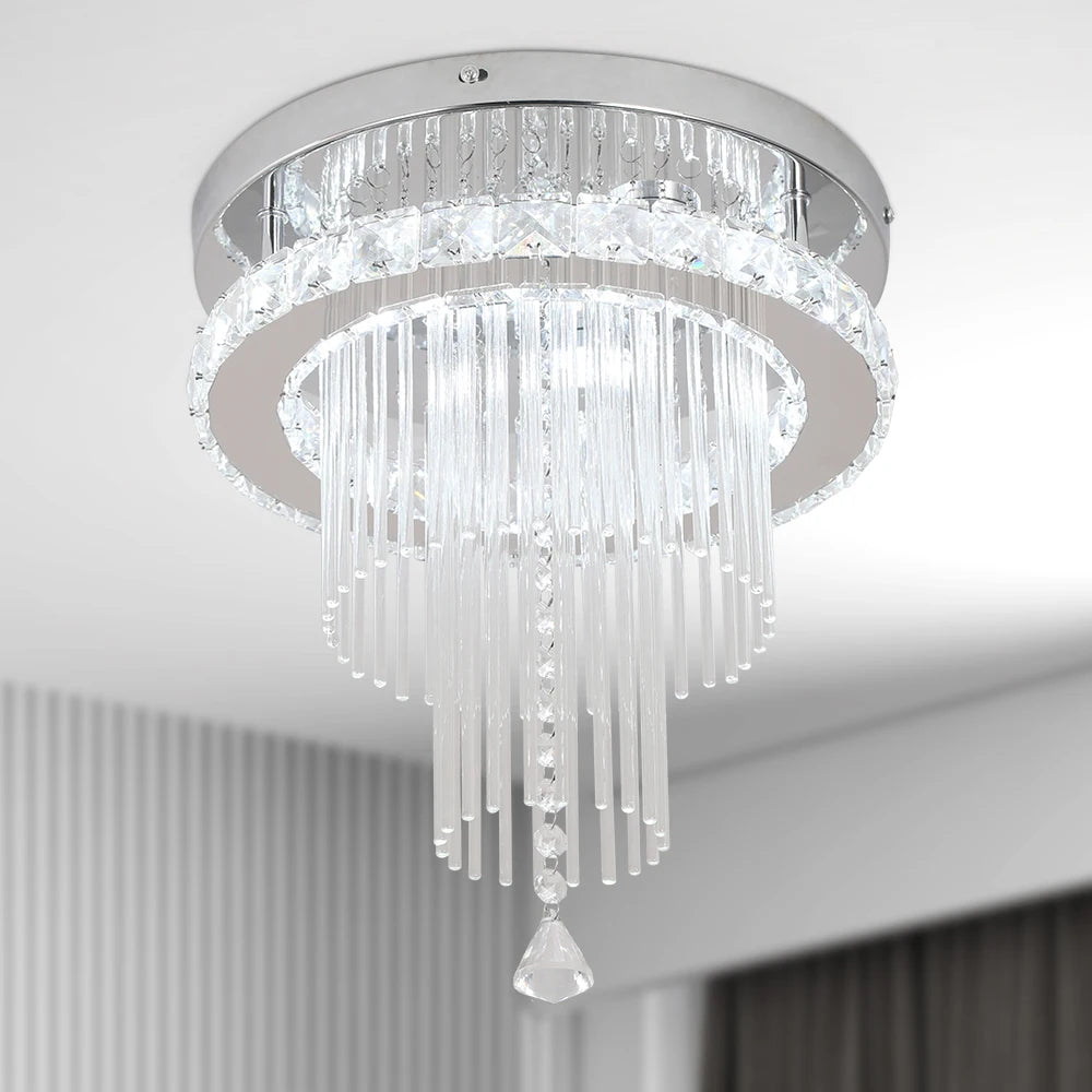Drop Crystal Pendant Light