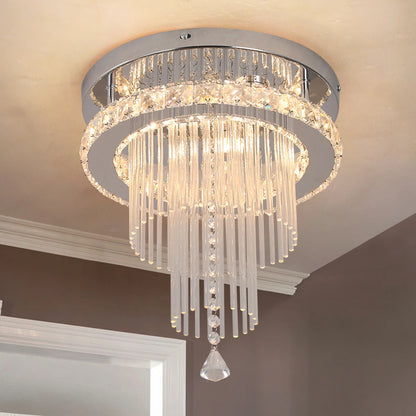 Drop Crystal Pendant Light