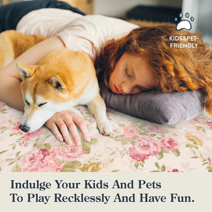 Low Pile Vintage Area Carpet