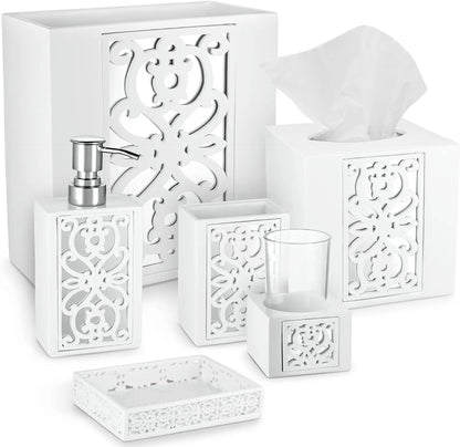 6-Piece Bathroom Accessories Set