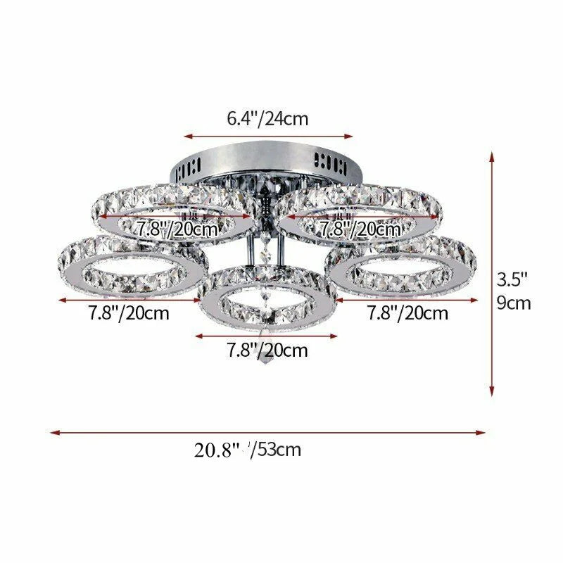 Modern Crystal Chandelier