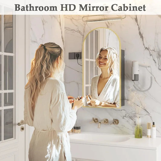 Arched Medicine Cabinet  Bathroom Medicine Cabinet with Mirror with