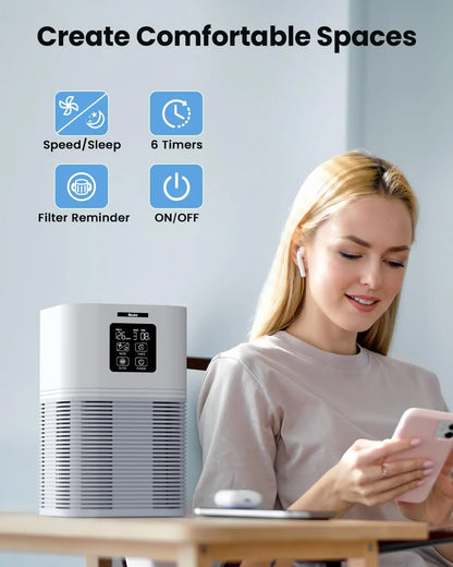 2 in 1 Air Purifier,  Air Cleaner