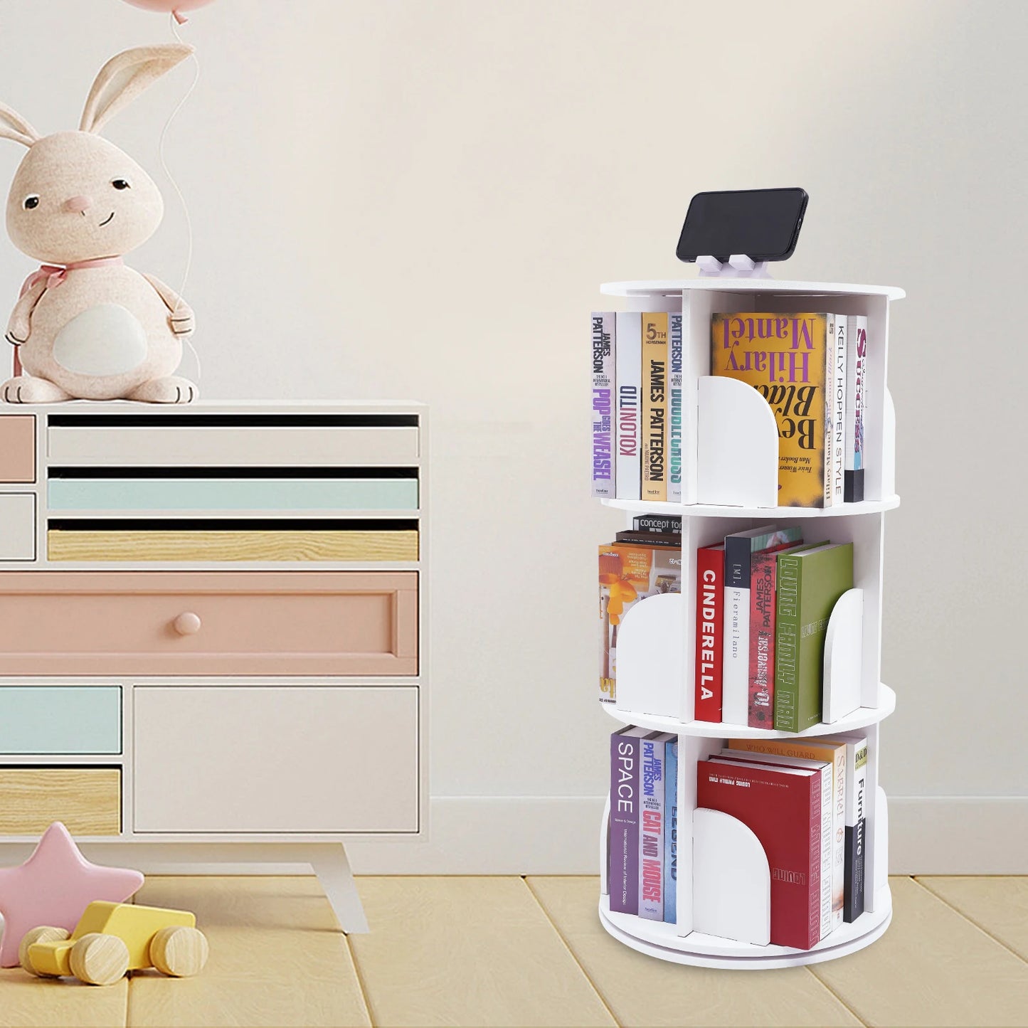 Small Corner Bookshelf
