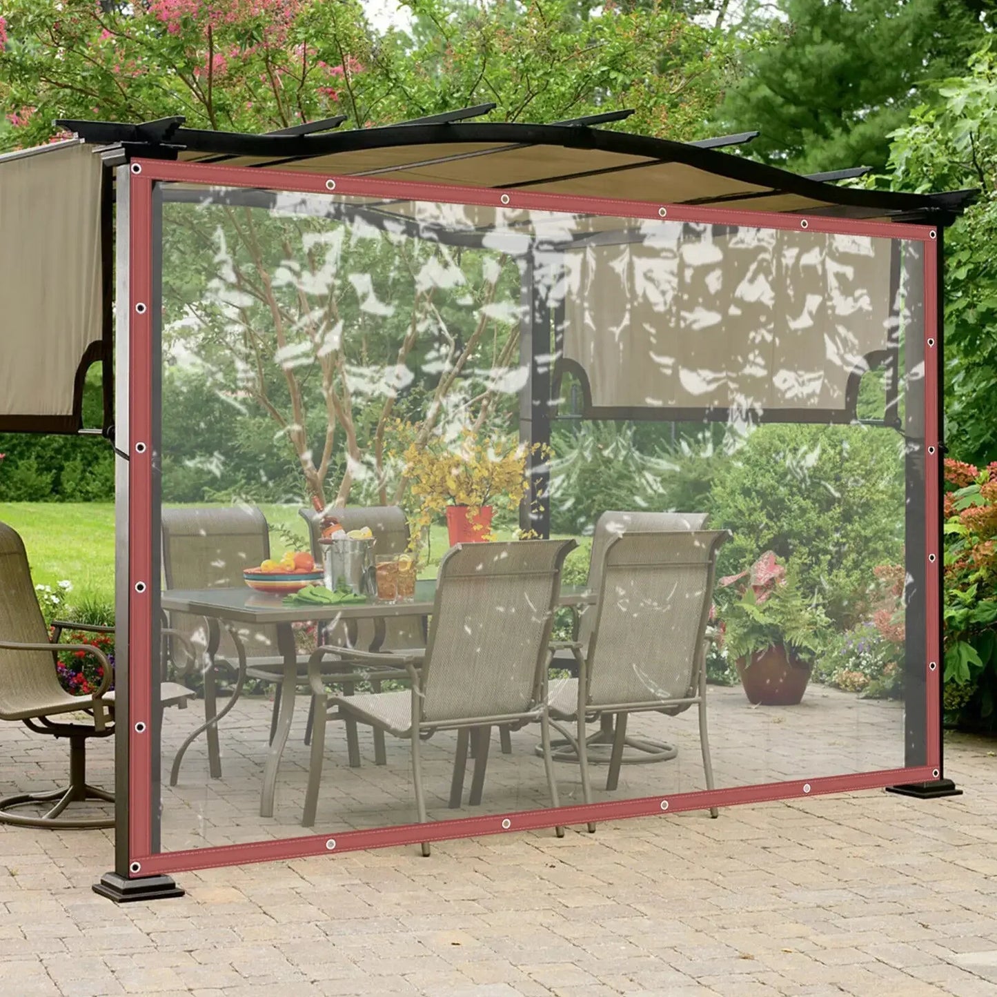 Patio Roll Up Curtain