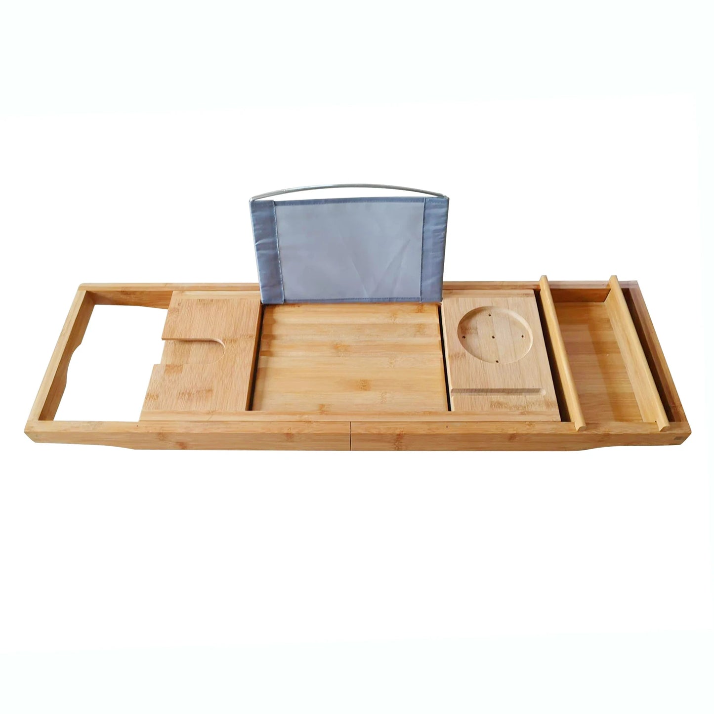 Expandable Bamboo Bathtub Tray