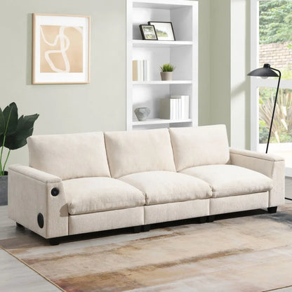 Chenille Sectional Sofa