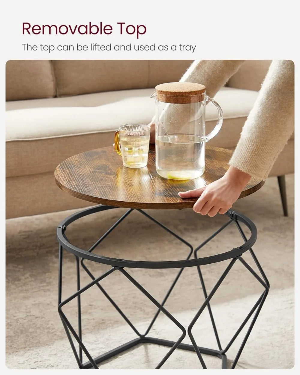 Compact Side End Tables