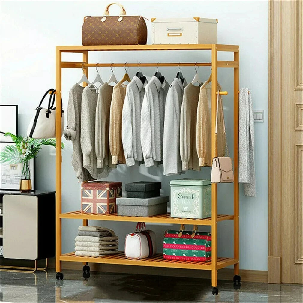 Bamboo Garment Rack