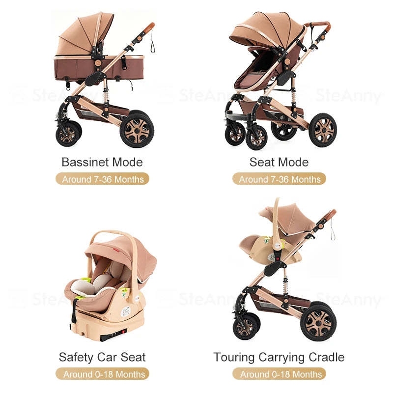 3 in 1 Standard Stroller