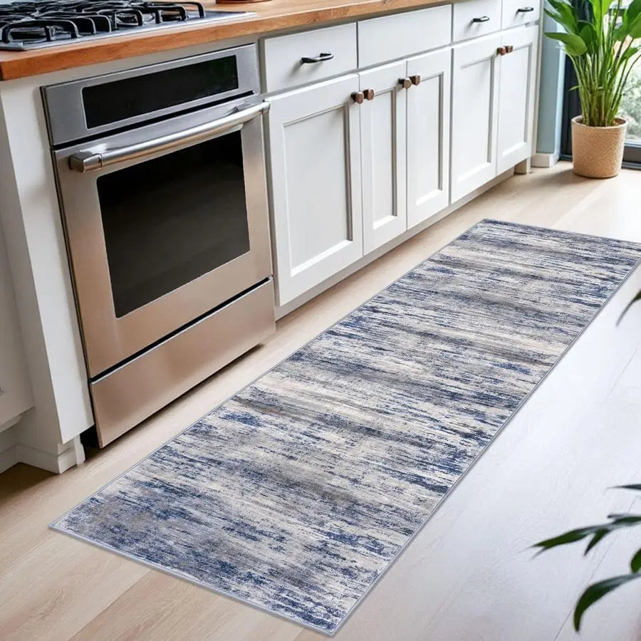 Modern Abstract Rug Runner