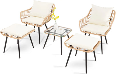 5 Piece Patio Furniture Set