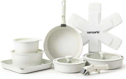 Ceramic Pots and Pans Set