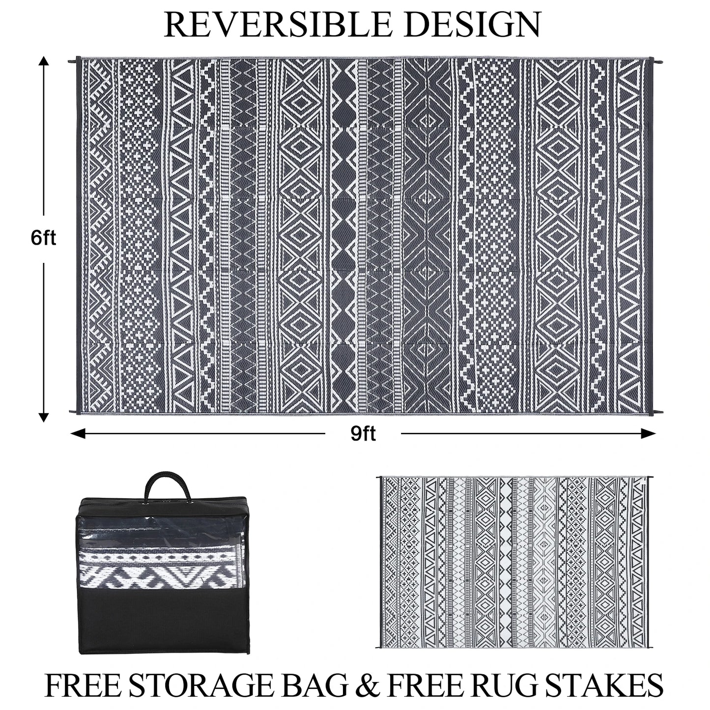 Outside Plastic RV Rug