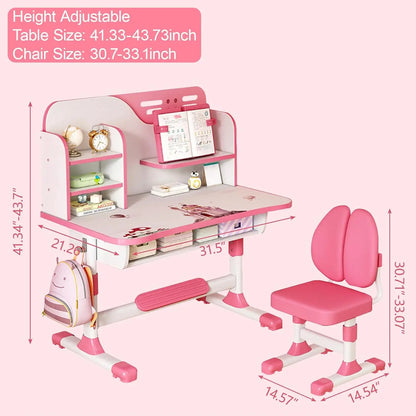Kids Desk and Chair Set
