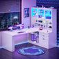 L Shaped Corner Gaming Desk