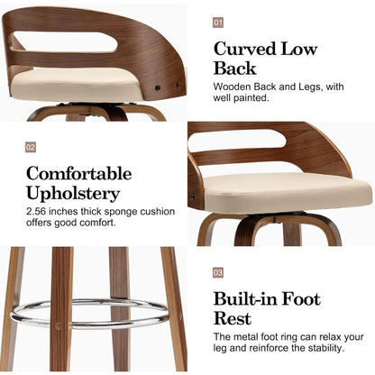 Mid Century Bar Stools