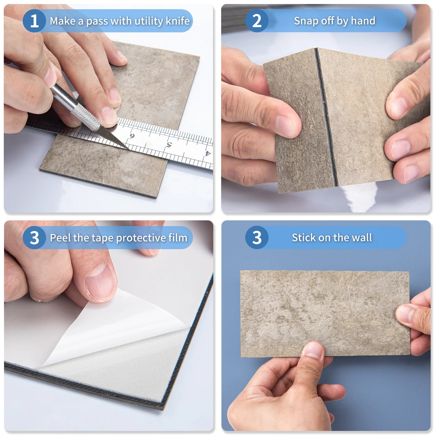 Peel and Stick Tile Backsplash