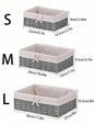 Woven Desktop Storage Basket