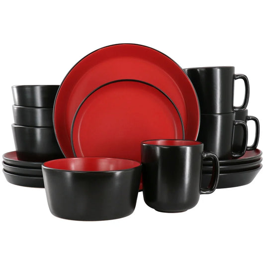 16 Piece Stoneware