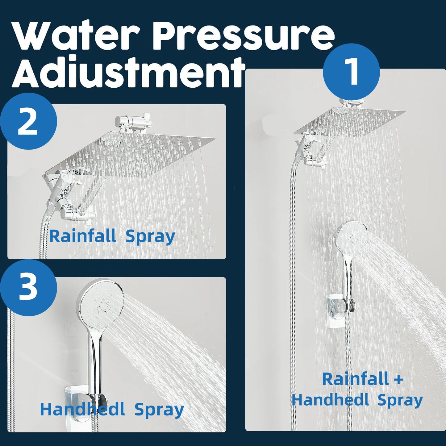 High Pressure Rain Shower