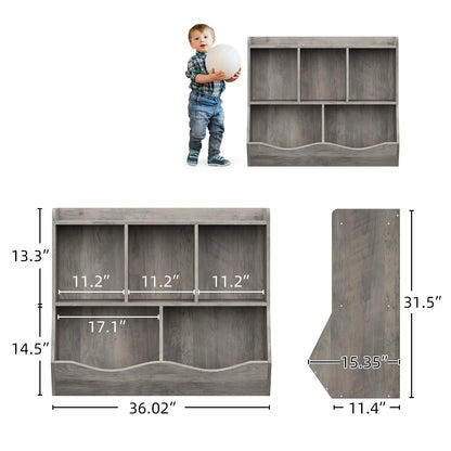 Toy Bookshelf and Bookcase
