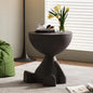 Round Matte Finish Side Table
