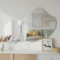 Black Modern Asymmetrical Mirror