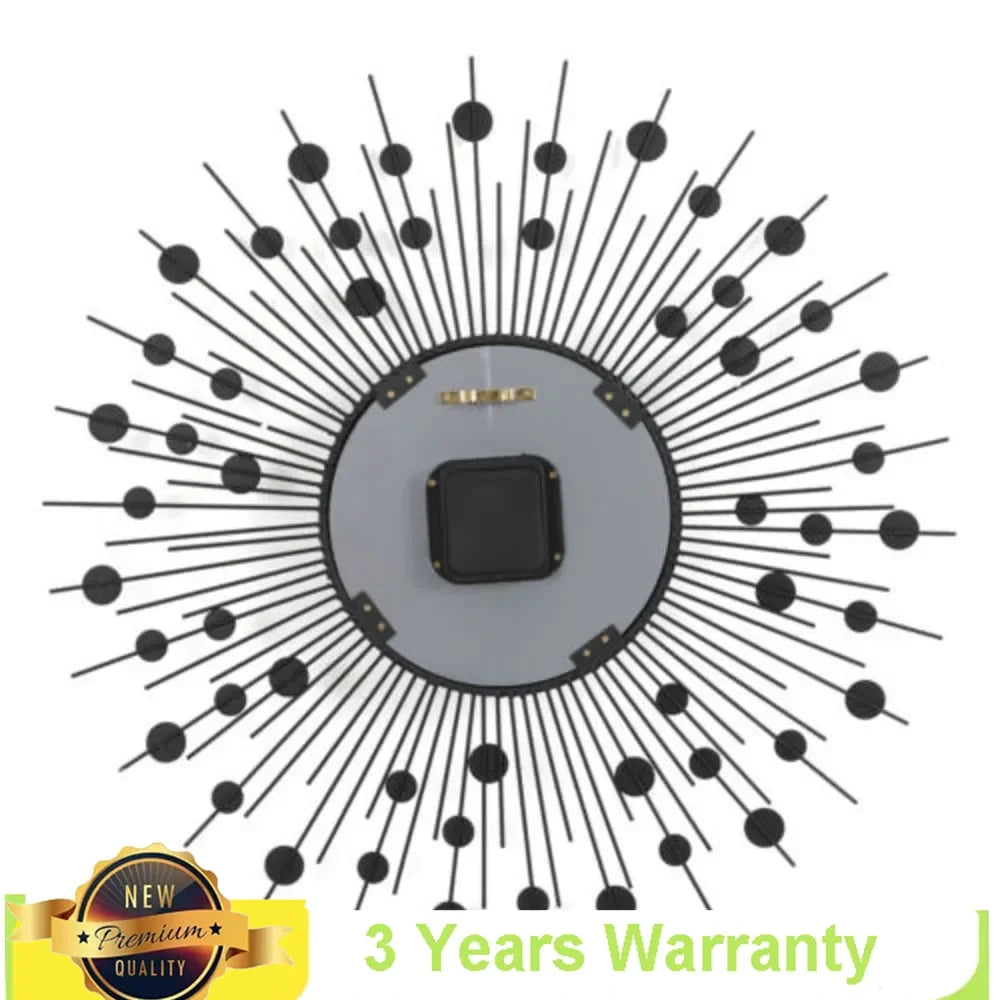 Sunburst Wall Clock