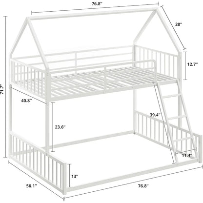 Bunk Bed Twin Over Full Size a