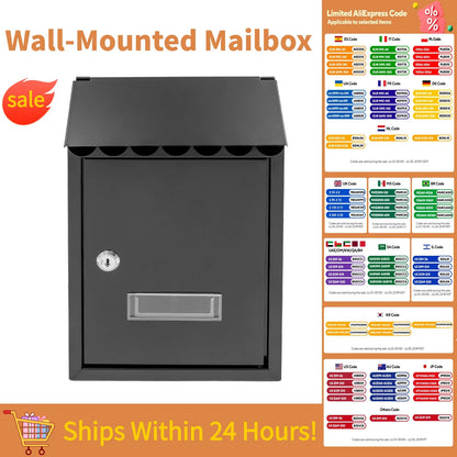 Wall-Mounted Mailbox