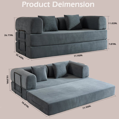 Folding Convertible Sofa Bed