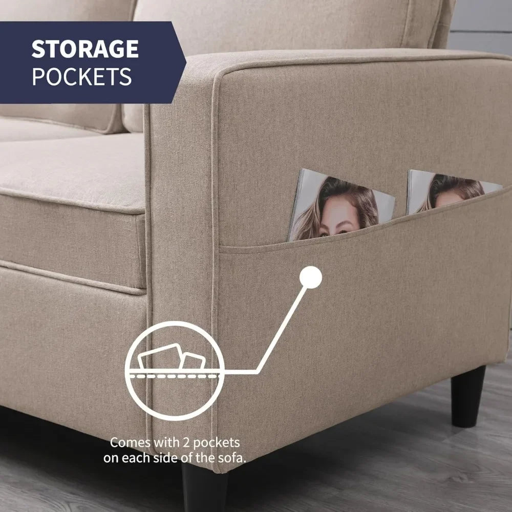 3-Seat Sofa and Loveseat Sets