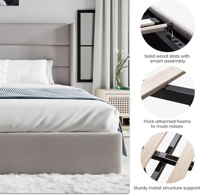 King Size Lift Up Storage Bed