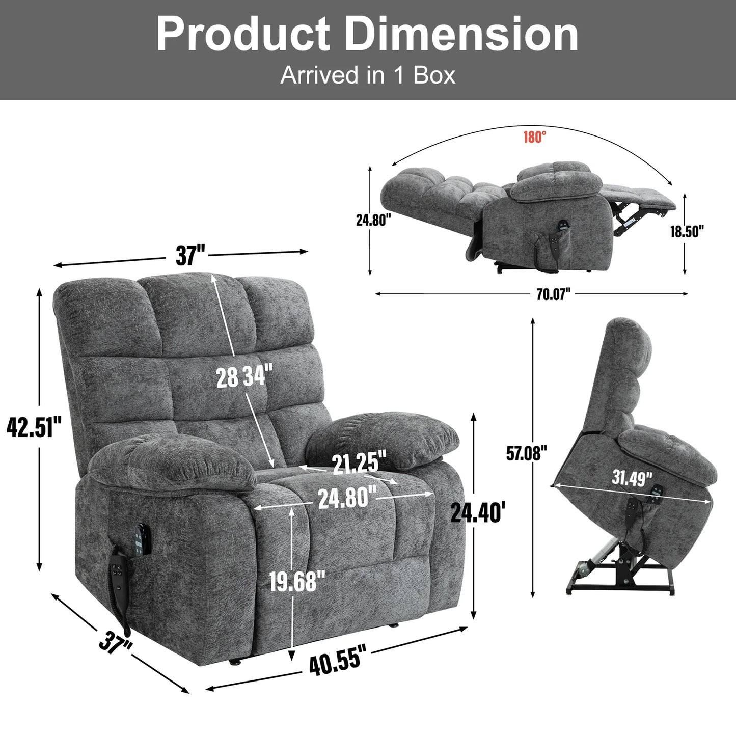 Recliner Chair Power Lift