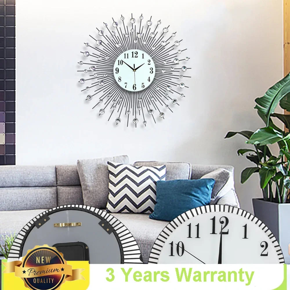 Sunburst Wall Clock