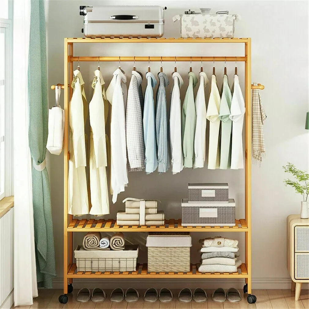 Bamboo Garment Rack