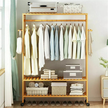 Bamboo Garment Rack