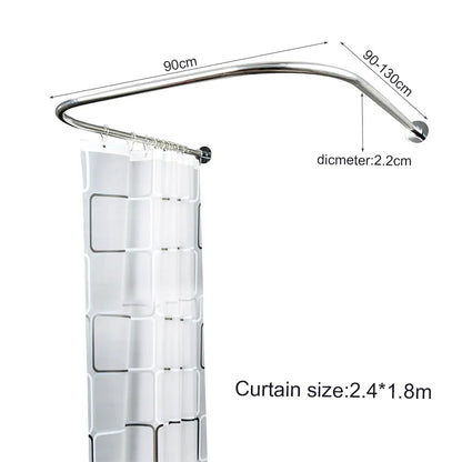 Stainless Steel Shower Curtain