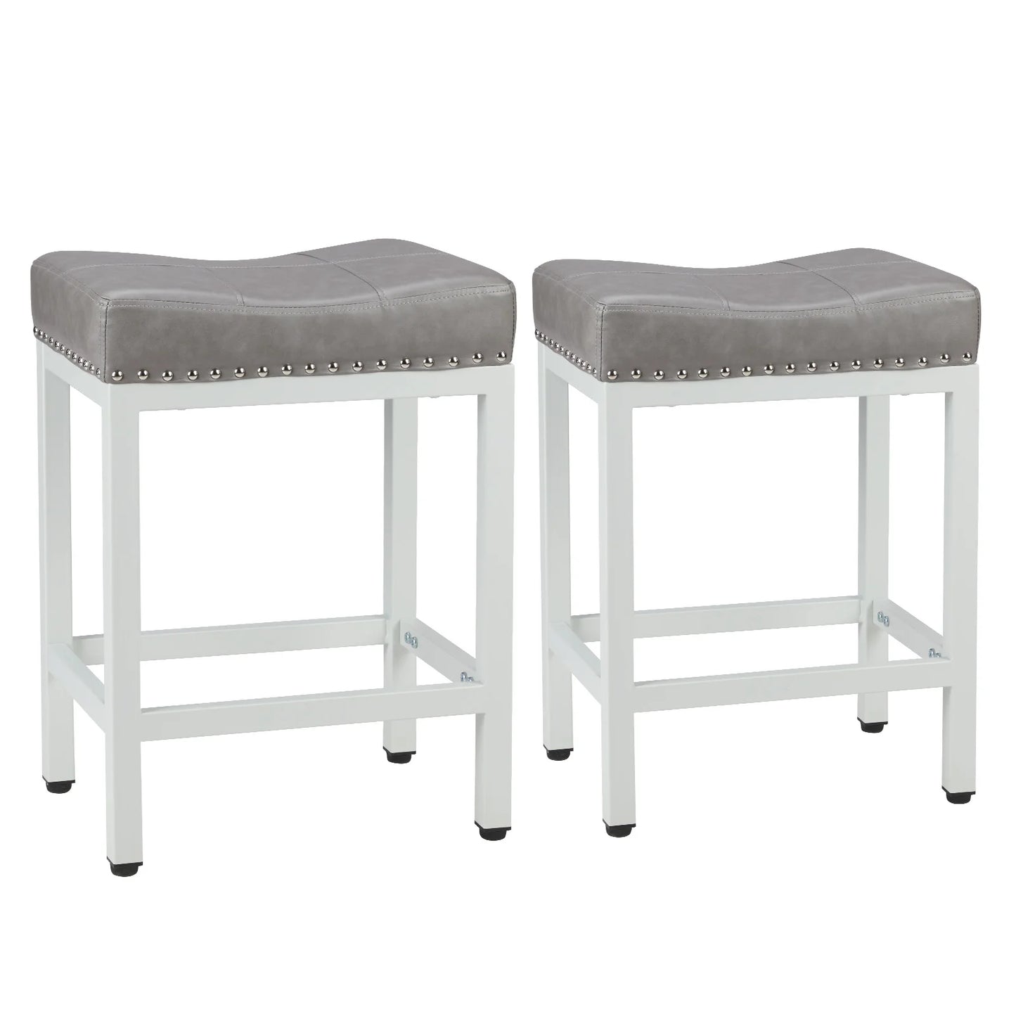 Saddle-Style Bar Stools