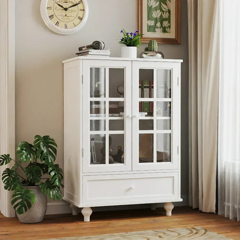 White Buffet Cabinet