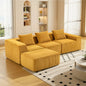 Sectional boneless Couch withModern Sofa with  Upholstered Couches for Room