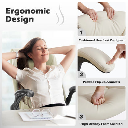 Leather Ergonomic Office Chair