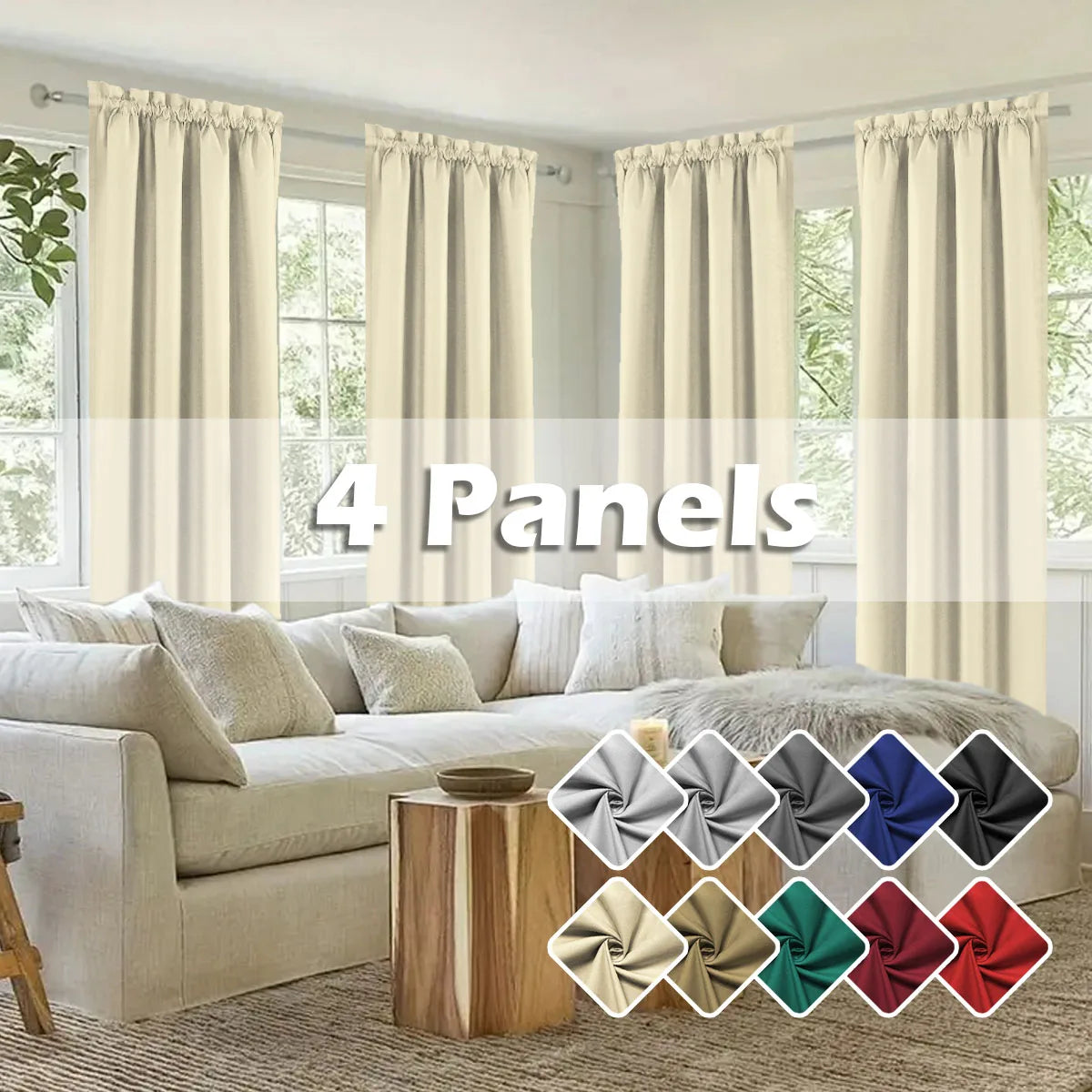 Light Fltering Curtains