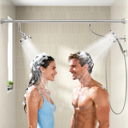 Dual Shower Head with Handheld