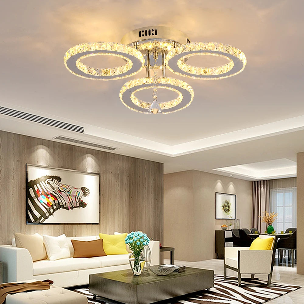Pendant Light Crystal Led Chandelier